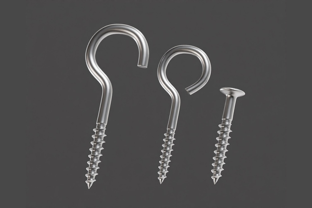 Screw hooks 02, an Object 3D Model by fahad121 (Photo 2 of 7)
