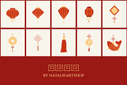 Lunar New Year collection, an Object Graphic by NatalieArtShop (Thumbnail 11 of 12)