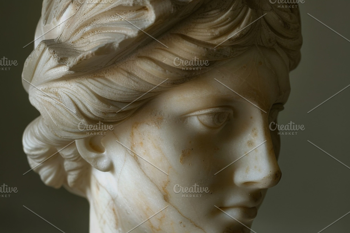 87 Sculpted marble heads, an Arts & Entertainment Photo by Handmadefont (Photo 51 of 85)