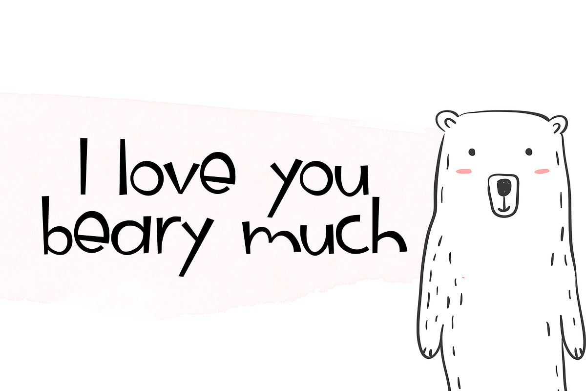 Animal Crackers - A Fun Font preview 3