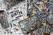 Winter Doodle Big Pack, a Decorative Illustration by BALABOLKA (Thumbnail 8 of 12)