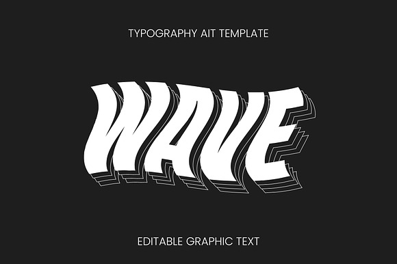 Wave Dynamic Text Effect preview 3