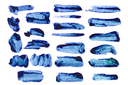 22 Watercolor blueberry brushes., a Brush Add-On by redstudio (Thumbnail 2 of 10)