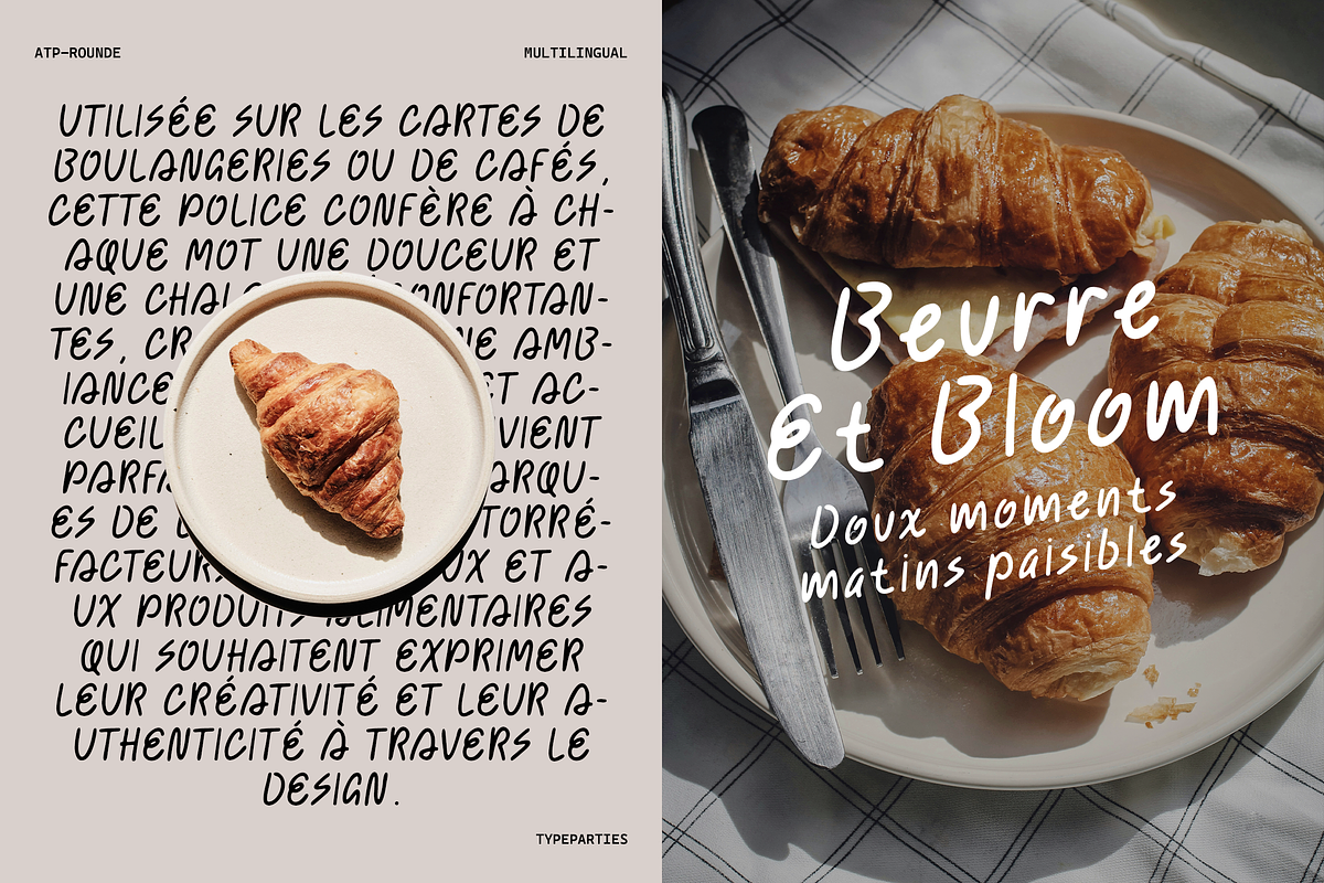 Rounde - Handwritten Rounded Font, a Handwritten Font by Typeparties (Photo 4 of 9)