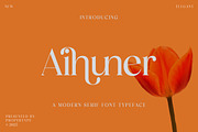 Aihuner, a Serif Font by Propertype (Thumbnail 1 of 10)