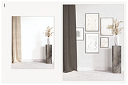 Lina Frames & Wallpaper Mockup Kit, a Print Template by LINII (Thumbnail 3 of 7)