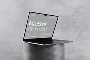 MacBook Air Mockup PSD, a Mac Mockup by Feel This (Thumbnail 2 of 2)