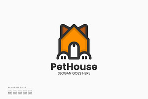 Pet House Logo, a Branding & Logo Template by Zeer Graphic