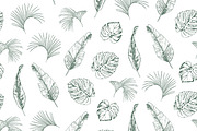 Flamingo in the Palm Leaves, a Pattern Graphic by GooseFrol (Thumbnail 22 of 23)