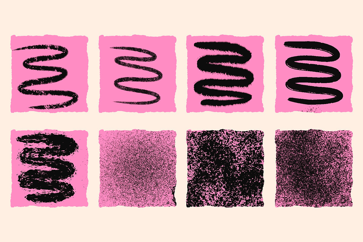 Halftone Brushes for Procreate, a Brush Add-On by KJP Designs (Photo 7 of 18)