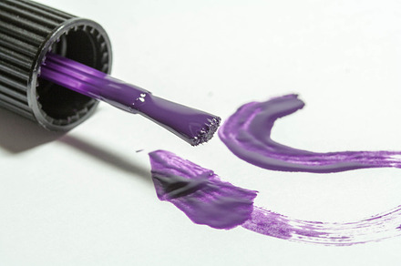 Painted with nail polish stroke, a Beauty & Fashion Photo by Five objects shop