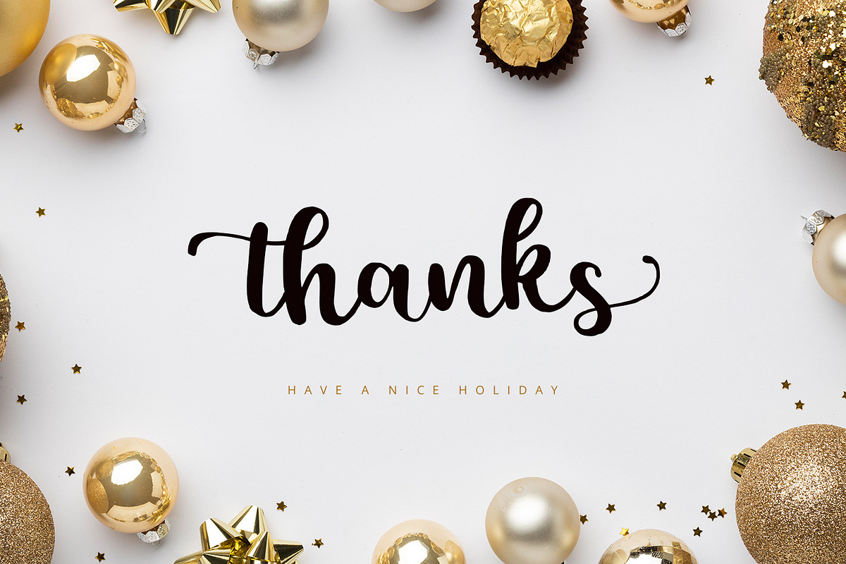 Father Christmas-Modern Script Font, a Script Font by Alpaprana (Photo 12 of 12)