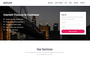 Kepler, a Bootstrap Template by romel.panahon (Thumbnail 3 of 4)
