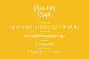 Brownies Script, a Script Font by Pustudio (Thumbnail 2 of 7)