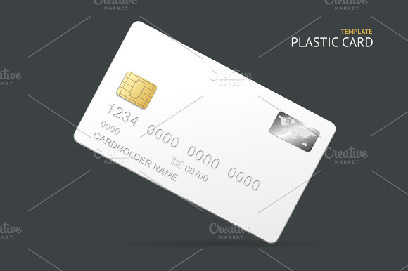 Vector credit card template preview 2