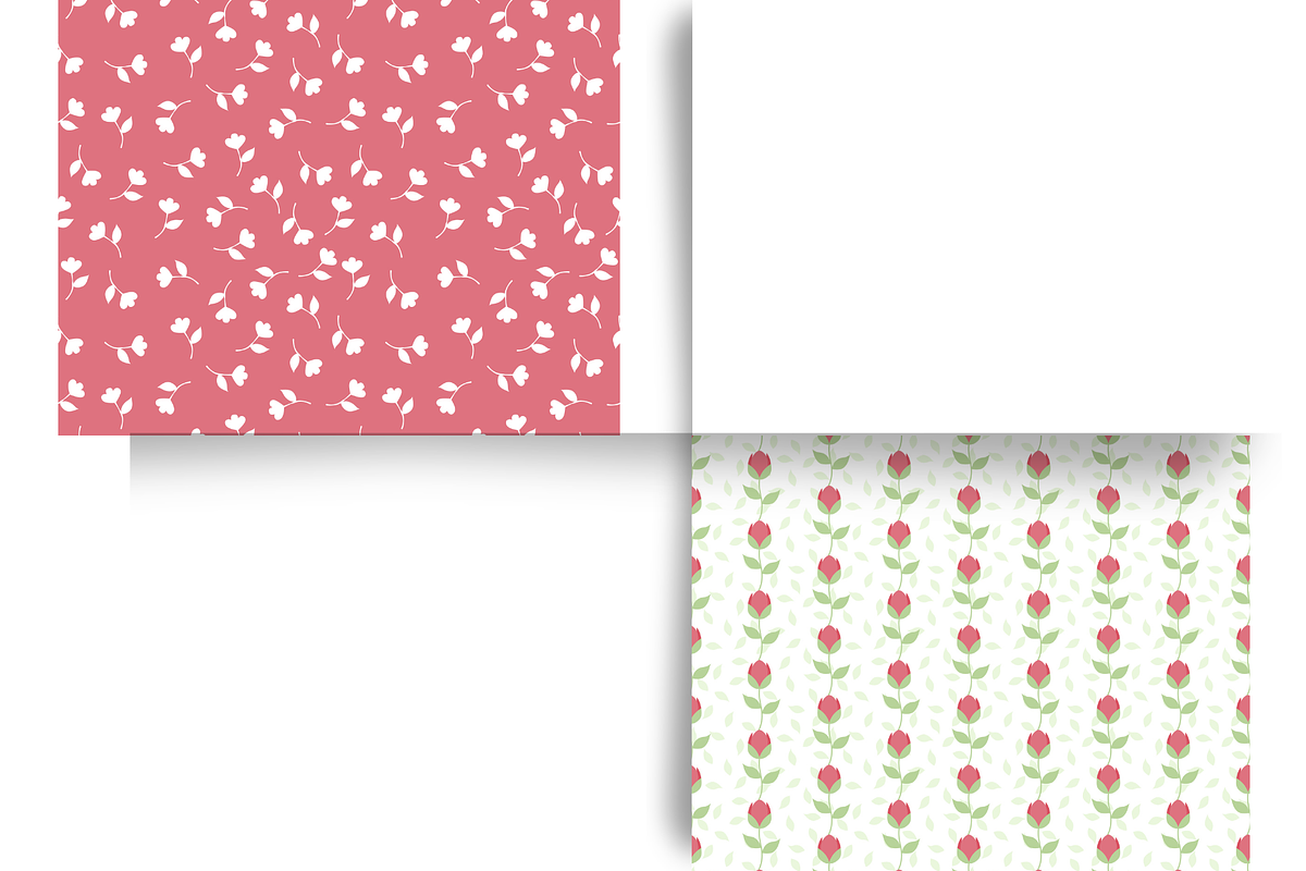 Farmhouse Red White & Blue Patterns, a Pattern Graphic by Earley Bird Design Studio (Photo 7 of 7)