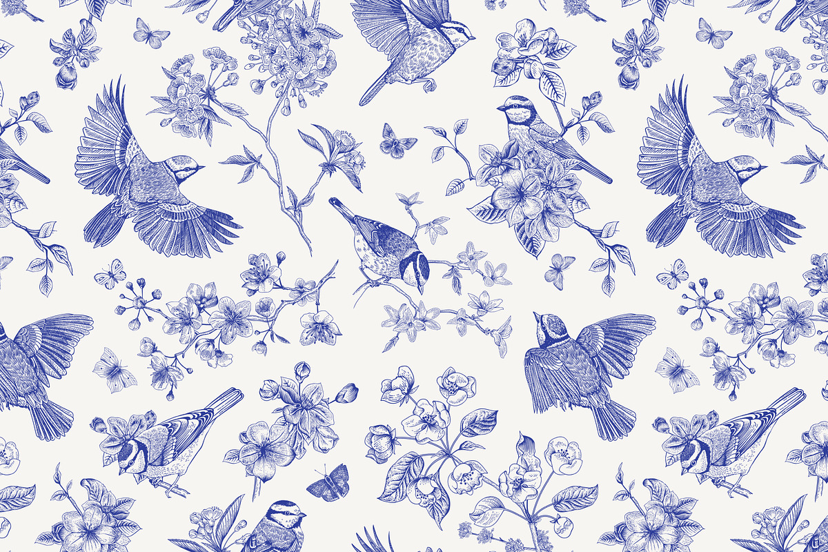 Classic. Seamless patterns, a Pattern Graphic by olga.korneeva (Photo 2 of 14)
