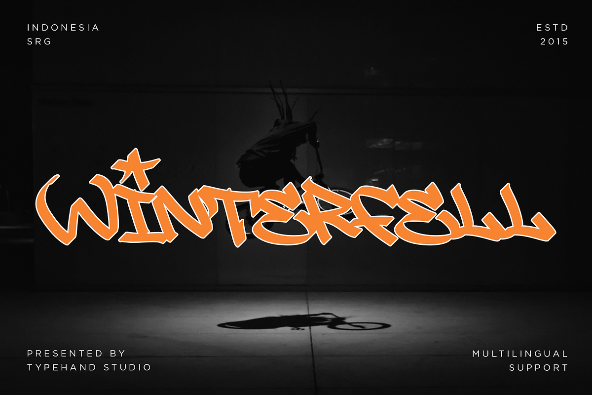 Winterfell – Urban Graffiti Display, a Font by Typehand Studio (Photo 1 of 10)