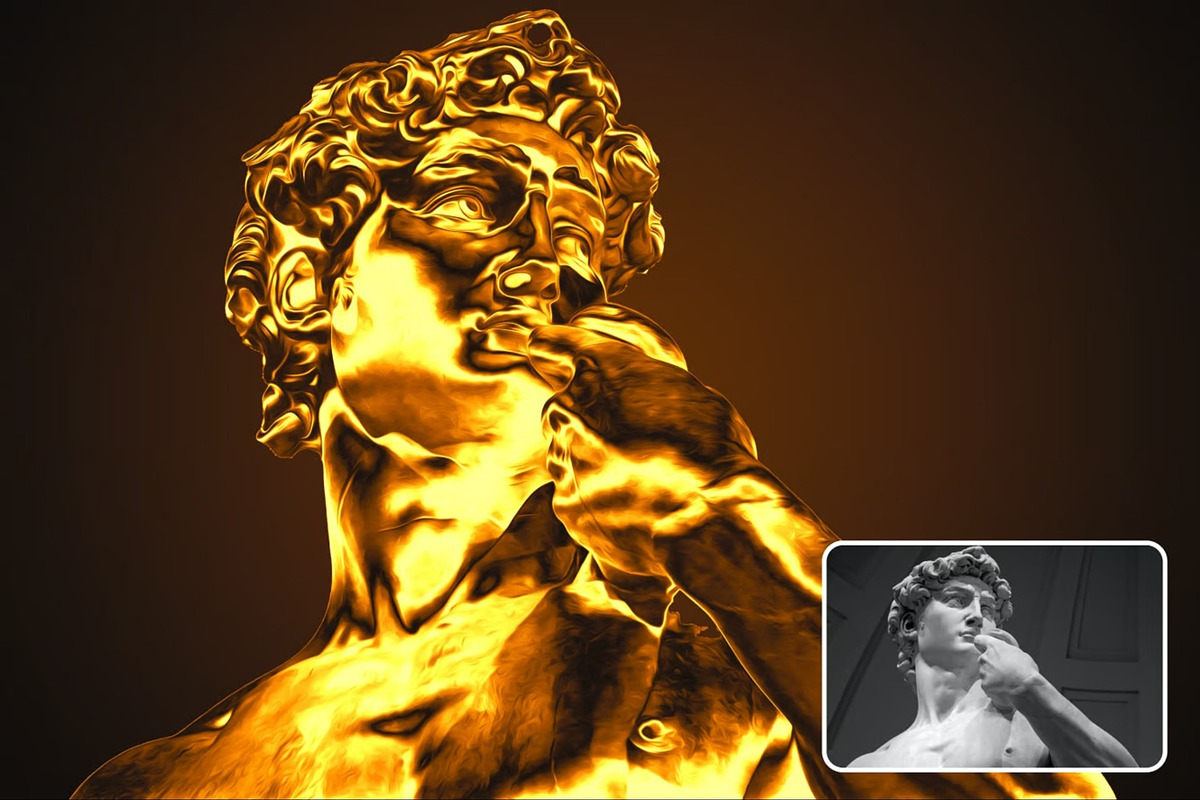 Gold Effect Action, an Action Add-On by Hubzway (Photo 6 of 6)