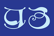 Gothic Initials Nine Font, a Script Font by GG Design (Thumbnail 14 of 14)