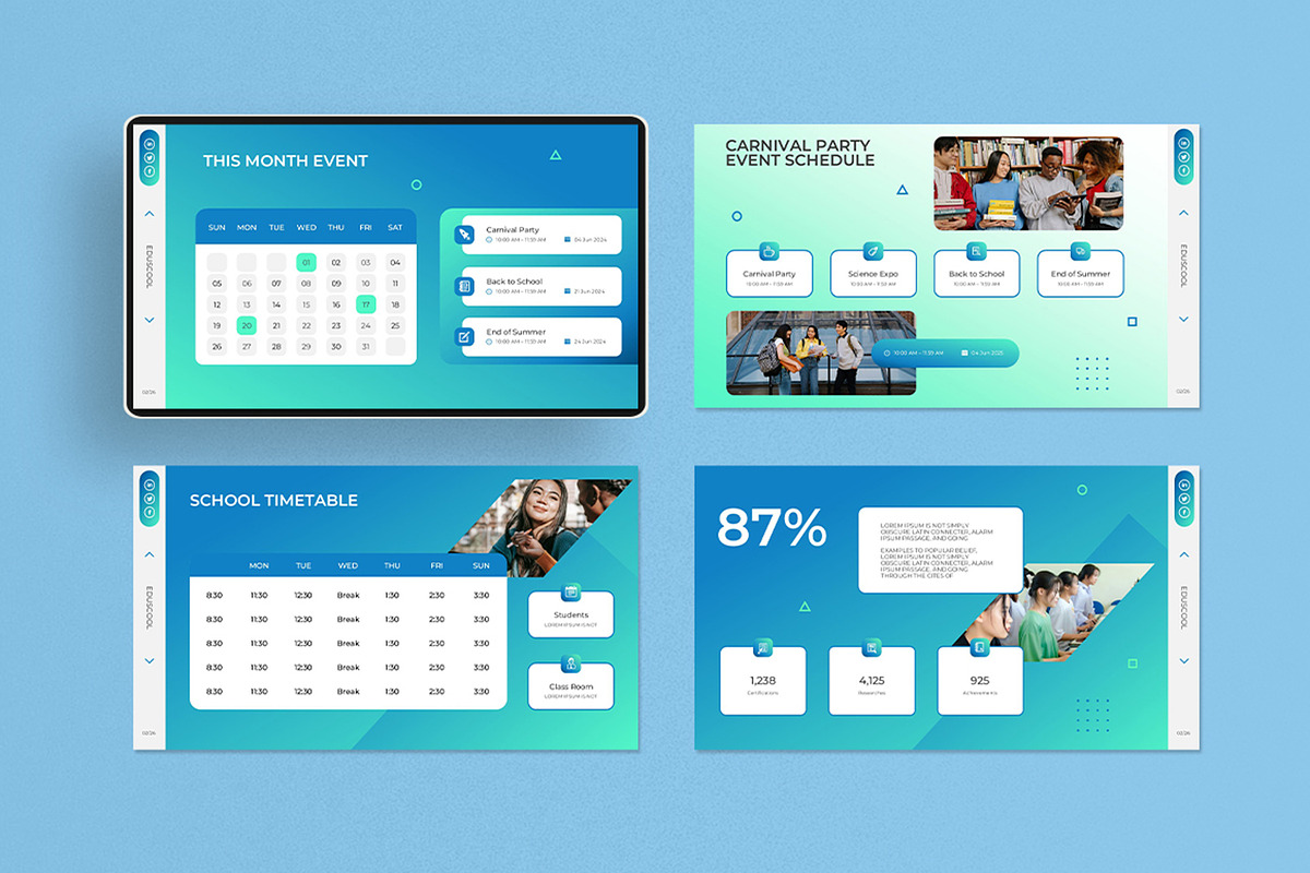 Education Learning Presentation, a Presentation Template by Dream-Lab (Photo 7 of 8)