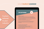Social Media Captions for Candles, a Social Media Template by SmallMakersContent (Thumbnail 4 of 5)