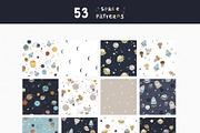 Space time Kids patterns, a Pattern Graphic by tatiletters (Thumbnail 12 of 14)