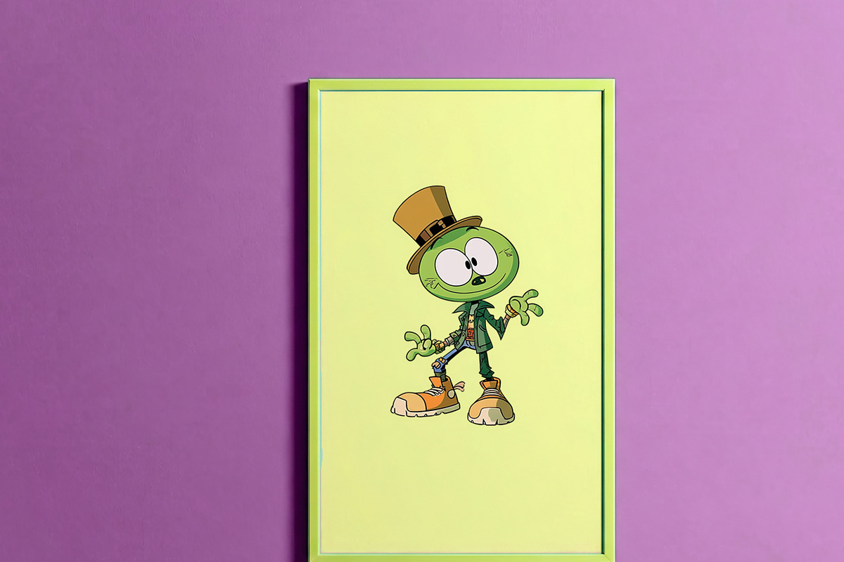 CHEEKY CRITTERS PNG SET, a Person Illustration by XiXong STUDIO (Photo 5 of 6)