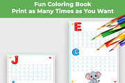 Alphabet Tracing Workbook A to Z, an Education Illustration by Mohammad Sarfaraz (Thumbnail 8 of 13)