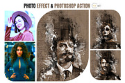 Mixed Art &Color Action Photo Effect, an Action Add-On by Photoshop Action (Thumbnail 1 of 11)