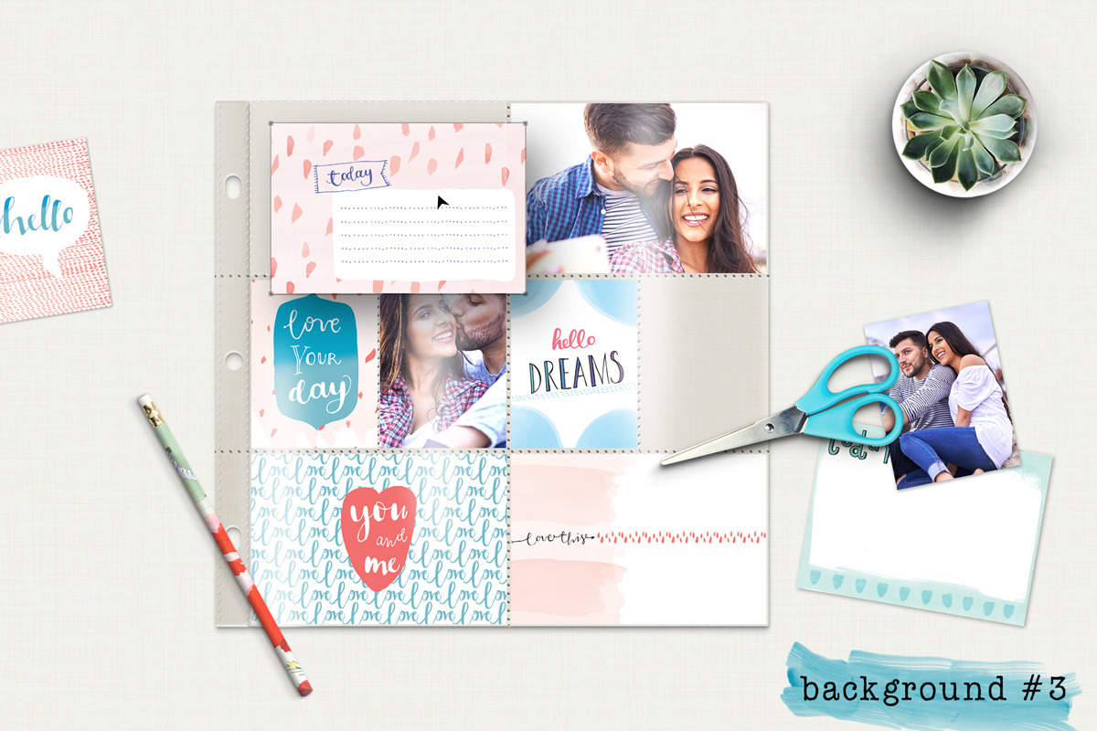 Mockup for Project Life Cards, a Pens & Pencil Mockup by Hype Your Prints (Photo 5 of 6)