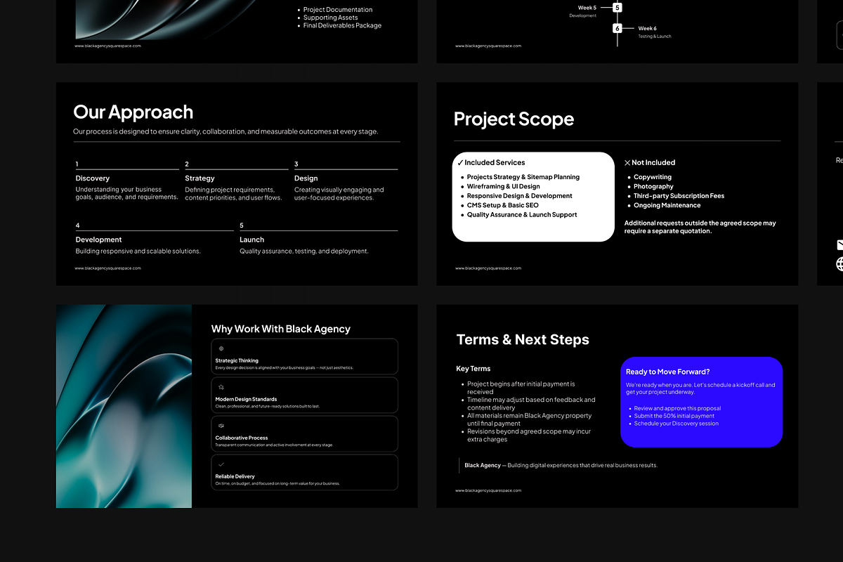 Agency Project Proposal Template, a Presentation Template by bonjourdsgnco (Photo 4 of 5)