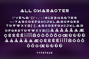 Monage - A Modern Futuristic Font, a Sans Serif Font by Marvadesign (Thumbnail 3 of 5)