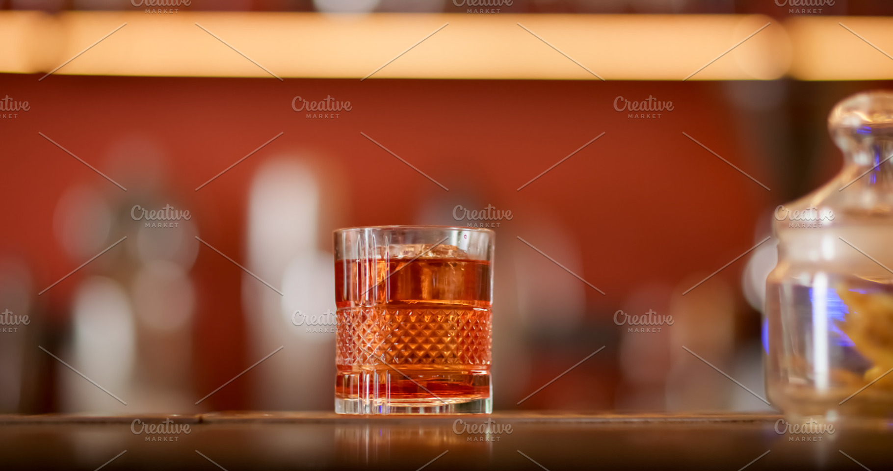 Refreshing beverage alcohol cocktail, a Food & Drink Photo by Photo Drive Studio