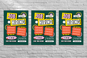 Green Neo Brutalism Job Hiring Flyer, a Flyer Template by Aiyari Graphic (Thumbnail 3 of 3)