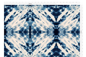 Shibori Tie-dye Seamless Pattern