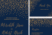Confetti Wedding Invitation, an Invitation Template by Pixejoo (Thumbnail 2 of 4)