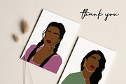 Portraits, Flowers, Abstract Shapes, a Person Illustration by Backyard Rose (Thumbnail 16 of 16)