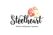 Steelheart, a Script Font by artimasa (Thumbnail 1 of 5)