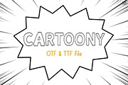 Cartoony | Handwritten Font, a Handwritten Font by LivelyAutumn11.11 (Thumbnail 1 of 5)
