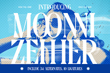 Moonni Zehher Bold Tall Serif