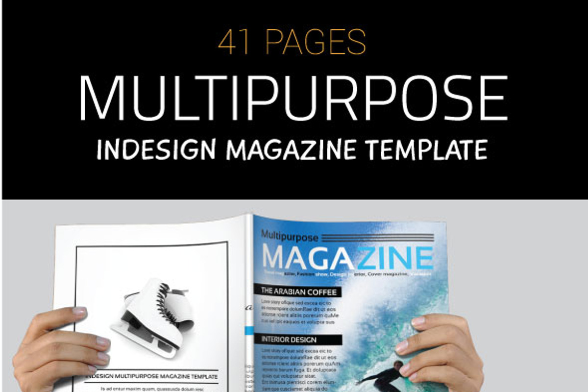 Multipurpose Magazine Template, a Magazine Template by Orlin (Photo 6 of 6)