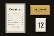 Ferrovane Font: Art Deco Headline, a Serif Font by Build Interactive (Thumbnail 4 of 8)