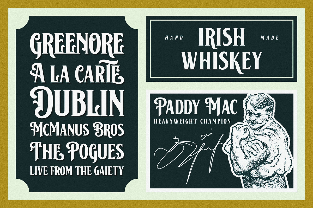 Cairlinn | Vintage Font preview 3