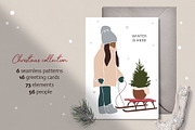 Happy Family. Christmas collection, a Decorative Illustration by EasyArt (Thumbnail 2 of 9)
