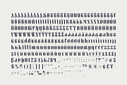Realitas; Unique Experimental Font, a Serif Font by Eko Bimantara (Thumbnail 5 of 9)