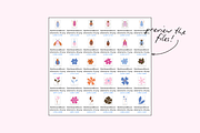 Beetles and Blooms Clip Art, an Object Graphic by denofdreamers (Thumbnail 3 of 3)
