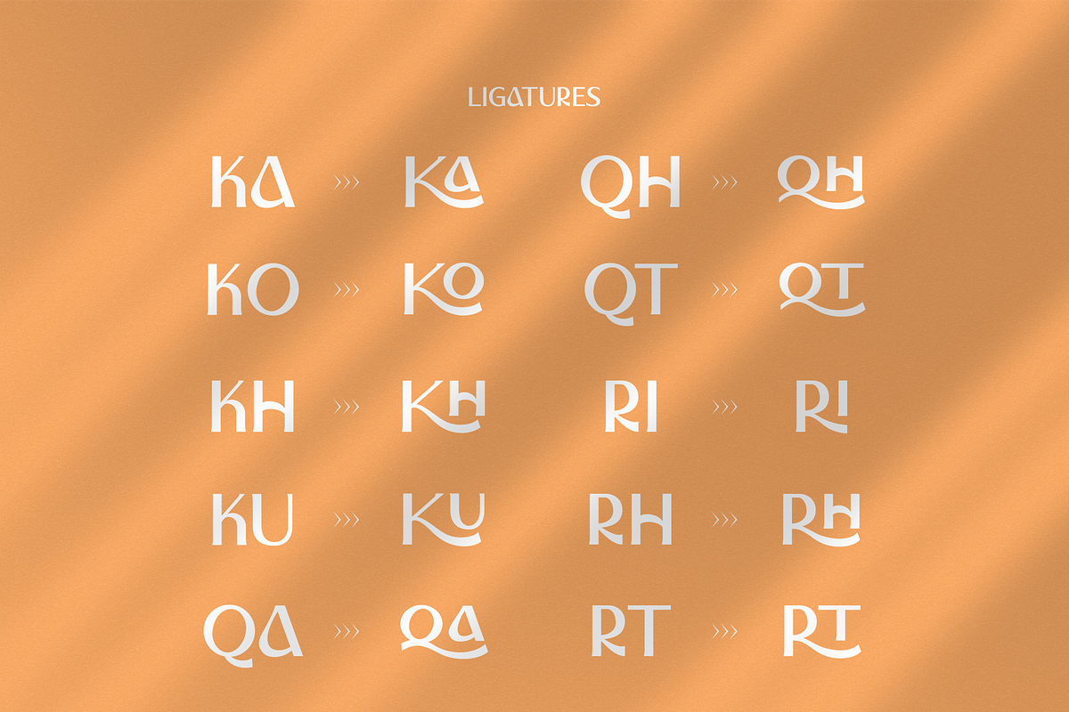 Audrey Latjuba - Sans Serif Font, a Sans Serif Font by Artchitype Studio (Photo 9 of 14)