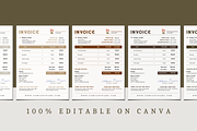 INVOICE CANVA TEMPLATE, a Print Template by The Little Lily Studio (Thumbnail 3 of 5)