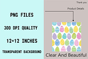 Easter Colors Digital Paper Pattern, a Pattern Graphic by SVGArt (Thumbnail 5 of 8)